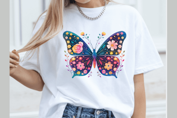 Download Floral Butterfly PNG - Flora Collection