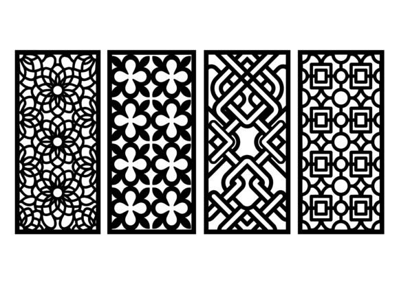 Download Seamless Geometric Floral Pattern EPS - Flora Collection