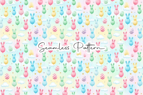 Download Cute Bunny Easter Seamless Pattern - Premium Resources