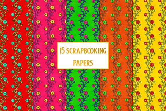 Download 15 Scrapbooking Papers - Scrapbook Collection