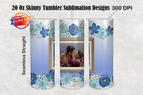 Download Photo Floral Frame 20 Tumbler Designs - Flora Collection