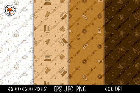 Download Coffee Scrapbooking Papers - Scrapbook Collection