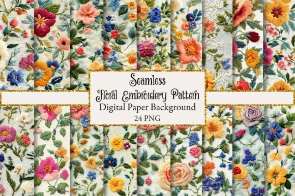Download Floral Seamless Fabric Pattern - Flora Collection