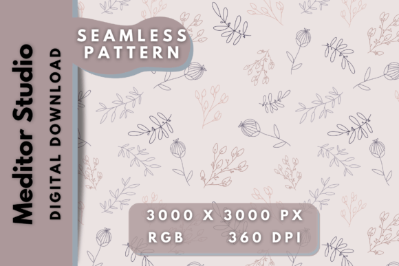 Download Florals Seamless Pattern - Flora Collection