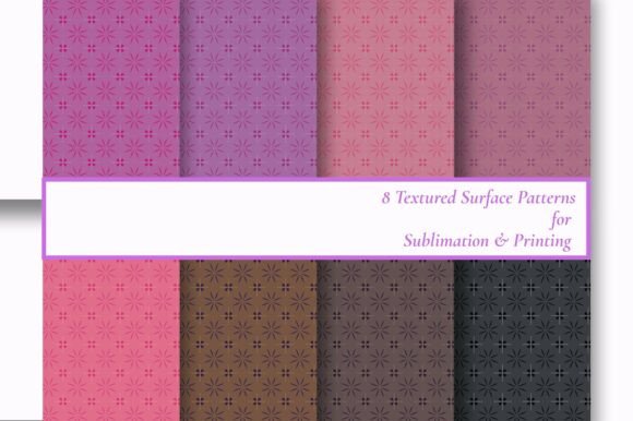 Download 8 Retro Geometric Seamless Patterns - Geometric seamless patterns Collection
